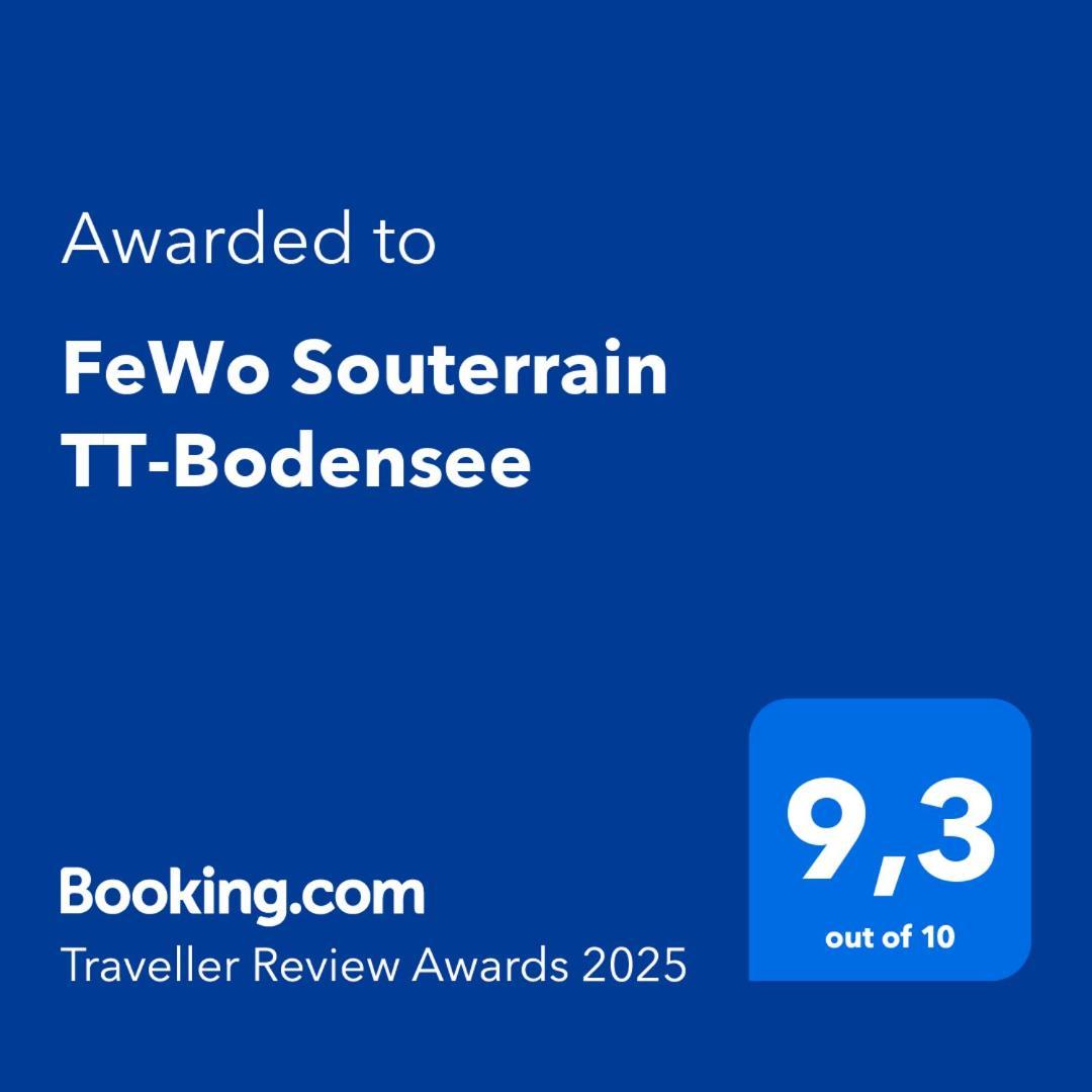 Souterrain Tt-bodensee Apartment *